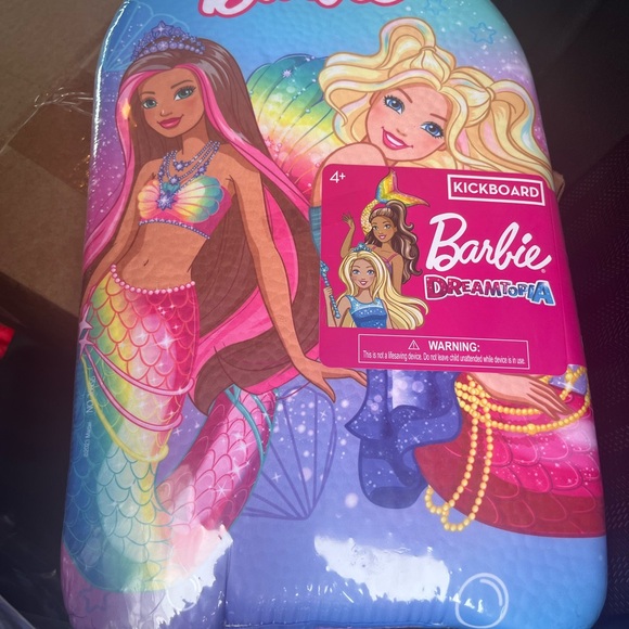 Barbie Dreamtopia Mermaid Kickboard with Pink and blue - Picture 2 of 3